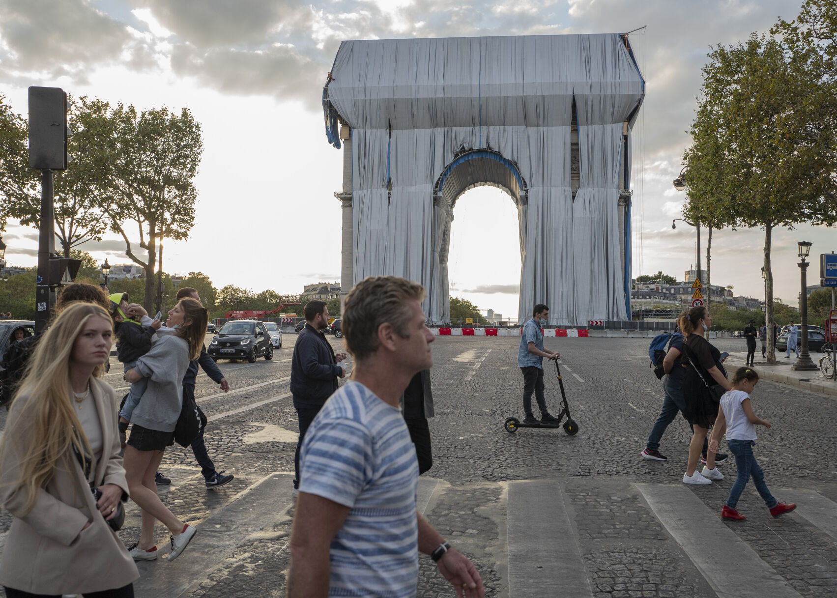 APTOPIX France Arc de Triomphe